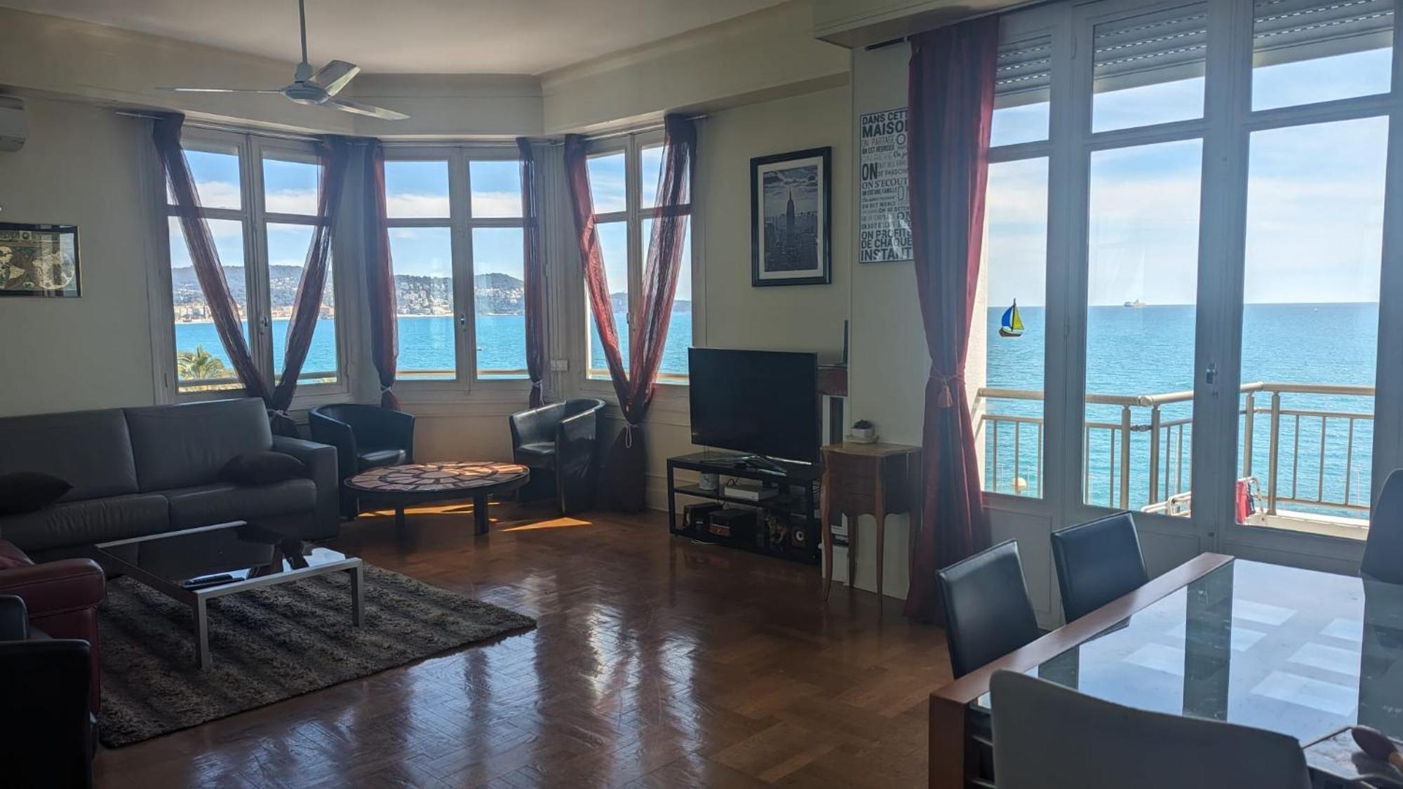 Appartamento LE MIRAGE, fantastic view Nizza Esterno foto